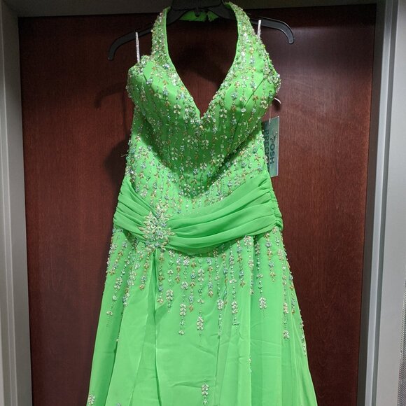 Posh by Precious Dresses & Skirts - Posh Precious 020240 Green Flash Size 10 Prom Dress